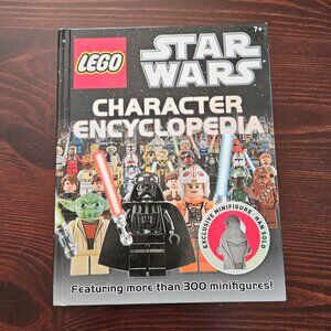 4/$40 Han Solo Star Wars Character Encyclopedia‎ LEGO Hardcover Book
